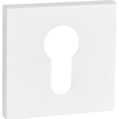 Rozeta ku kľučke MPK - Rozeta - HR SQ6 BIM - biela matná (WHITE) | MP-KOVANIA.sk