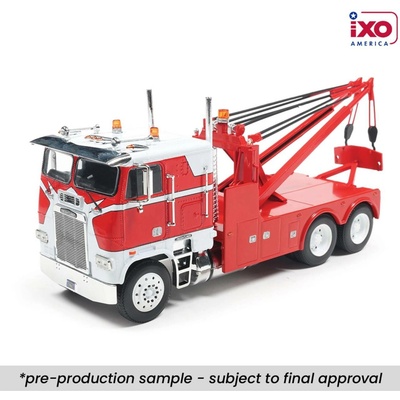 Freightliner FLA 1987 Odtahová služba Červená IXO 1:43