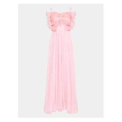 Blugirl Blumarine Официална рокля RA3063 T3339 Розов Regular Fit (RA3063 T3339)