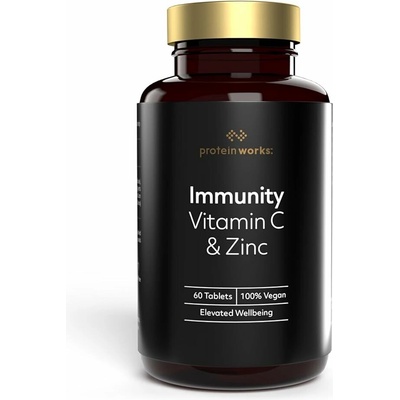 The Protein Works Immunity Vitamin C & Zinc 60 tabliet