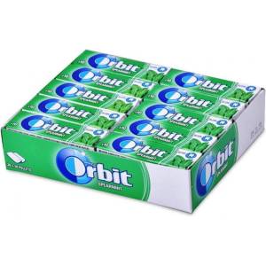 Mars Дъвки Wrigley's Orbit Spearmint кашон 30 бр. 420 g