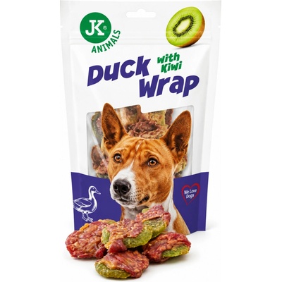 JK ANIMALS DUCK WRAP kiwi 80 g