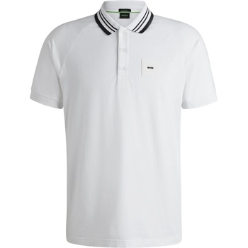 Image 1 of Boss Блуза с яка Boss Men's HBG Paddy Rib Polo Shirt Sporty Sophistication - White 100