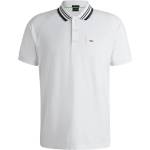 Boss Блуза с яка Boss Men's HBG Paddy Rib Polo Shirt Sporty Sophistication - White 100