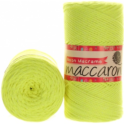 Neon Macrame žlutá 001