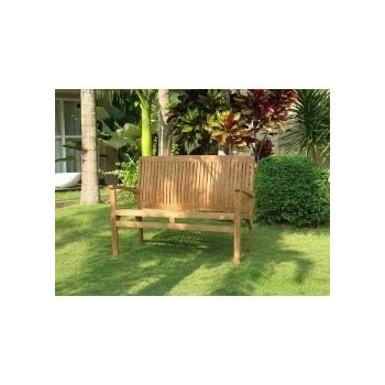 Záhradná teaková lavica HARMONY 120 cm
