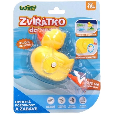 Wiky Навиващо се пате за вана 11 см - чешка опаковка