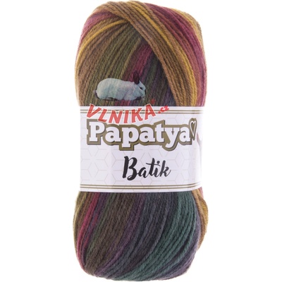 Kamgarn Příze Papatya Batik Varianta: 554-43