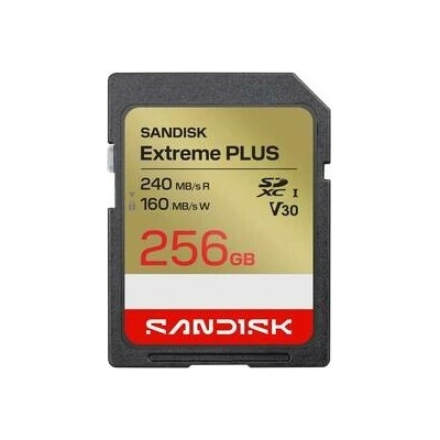 Sandisk SDXC Extreme Plus 256GB SDSDXWI-256G-GUCIN