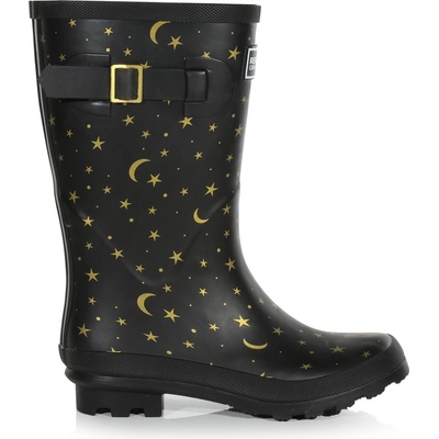 Regatta Гумени ботуши Regatta Kids' Fairweather Wellies - BlkMetalStar