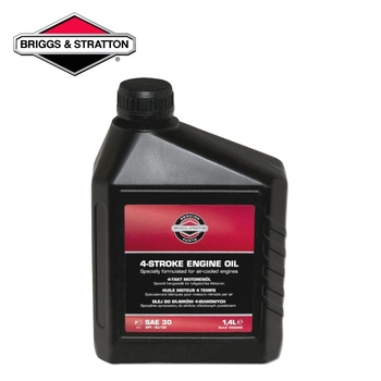 Husqvarna Масло за 4-тактови двигатели с въздушно охлаждане, SAE 30 - лятно 1.4 л / Briggs Stratton 100006E / (BRGS 100006E)