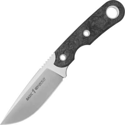 Viper s pevnou čepelí o tloušťce 4 mm. Čepel z oceli MagnaCut s drop point špičkou