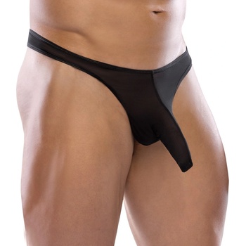 Svenjoyment Transparent Net Pouch with Penis Sleeve 2100371 Black L/XL
