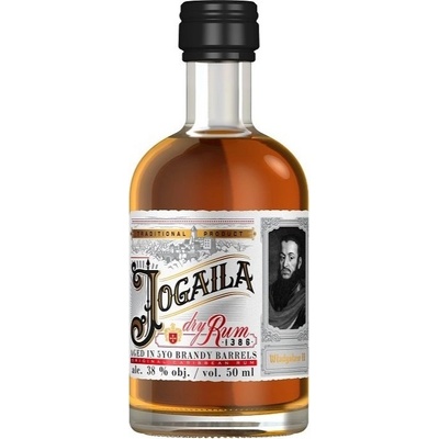 Jogaila Rum Reserve Dry 38% 0,05 l (čistá fľaša)