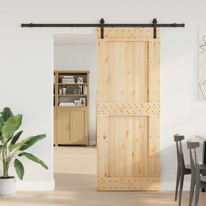 vidaXL Преплъзваща се врата NARVIK 90 x 210 см (213, 5 см) (3445308)