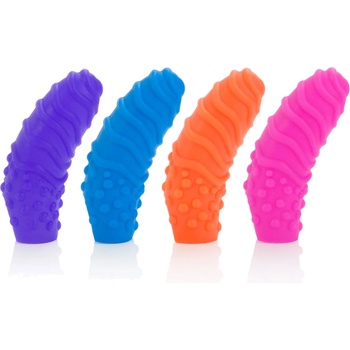 Image 1 of CalExotics Silicone Finger Swirls 4 pack