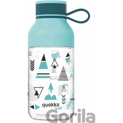 Quokka Quokka Kids Plastová fľaša s pútkom Indian 430 ml
