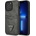 GUESS Кейс Guess GUHCP13LP4TPK за iPhone 13 Pro / 13 6.1", черен / черен, твърд, 4G Triangle Logo Cardslot (3666339048181)