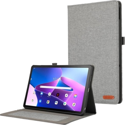Vsetkonamobil 63920 FABRIC Zaklápací obal pre Lenovo Tab M10 5G šedý