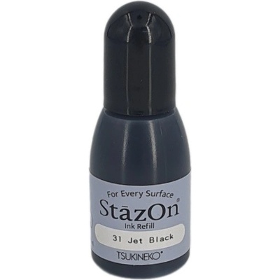 Tsukineko náhradní inkoust StazOn 15 ml černá