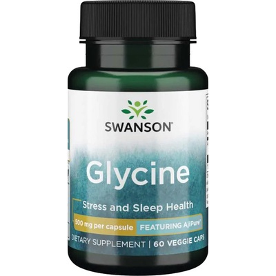Swanson AjiPure Glycine 500 60 kapsúl