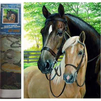 Norimpex - Puzzle Diamond Painting Kone 30x40cm - 1 - 39 piese