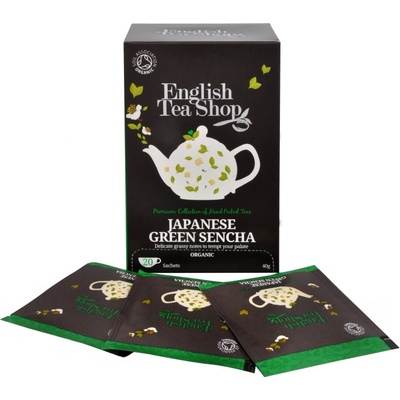 ETS Japonský zelený čaj Sencha 20 vreciek