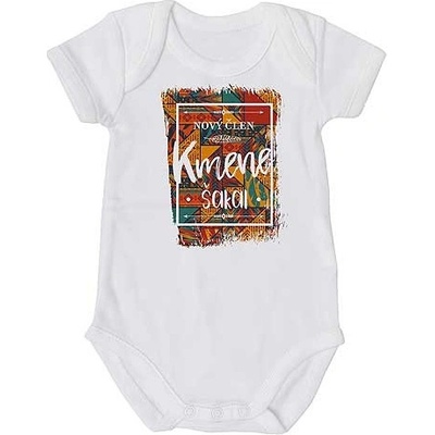 Bohemia Gifts Dětské body s potiskem Nový člen kmene Šakal
