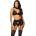 Beauty Night Velvet Sin Set Black S/M