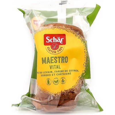 Schär maestro vital chlieb bezgluténový kysnutý viaczrnný krájaný 350 g