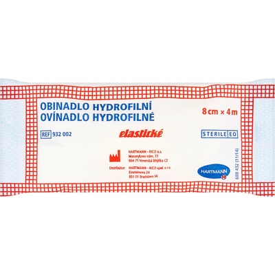 Hartmann Obinadlo hydrofilní elastické 8 cm x 4 m