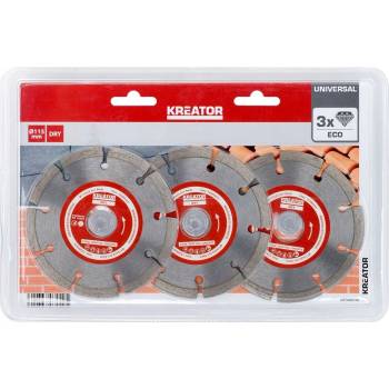Kreator KRT080100, 115 mm, 3 ks KRT080100