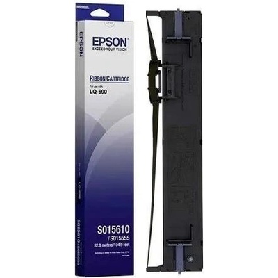 Epson C13S015610, черно, оригинална боядисваща лента (C13S015610)