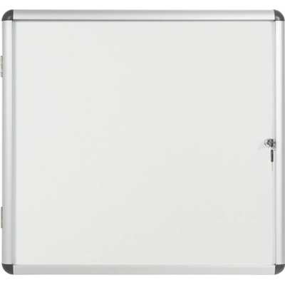Bi-Office Vnútorná vitrína s bielym magnetickým povrchom, 720 x 674 mm