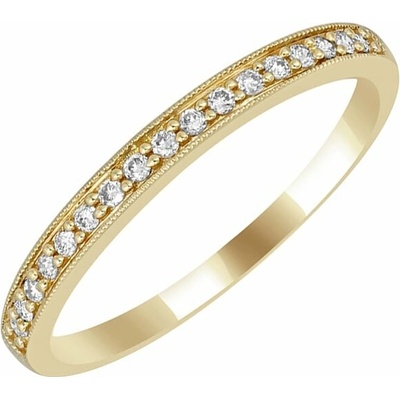 Eppi zlatý eternity prsten plný diamantů Minke R34918