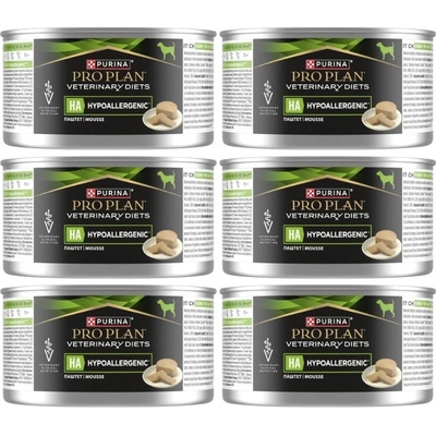 Purina PPVD Canine HA Hypoallergenic 6 x 195 g