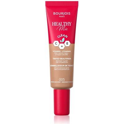 Bourjois Healthy Mix лек фон дьо тен с хидратиращ ефект цвят 005 Medium Deep 30ml