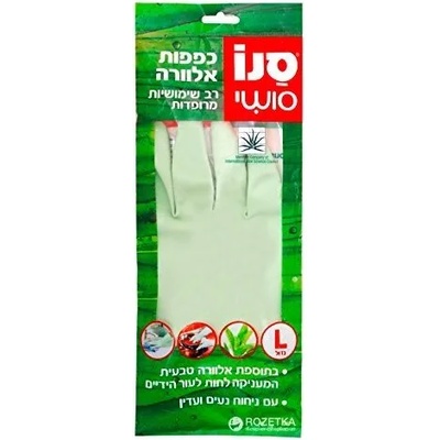 Sano Sushi латексови ръкавици с алое вера размер L