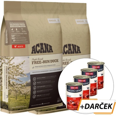 Acana Dog Free-Run Duck 2 x 11,4 kg