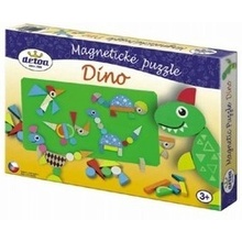 Magnetické puzzle Dinosauři v krabici 33x23x3 5cm Rock David