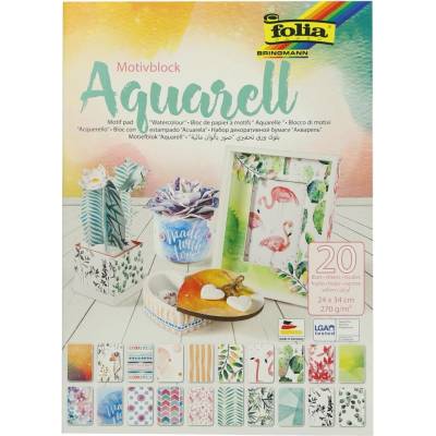 FOLIA Papír Kreativ - sada Akvarel