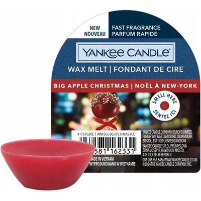 Yankee Candle vonný vosk Big Apple Christmas 22 g – Zboží Dáma