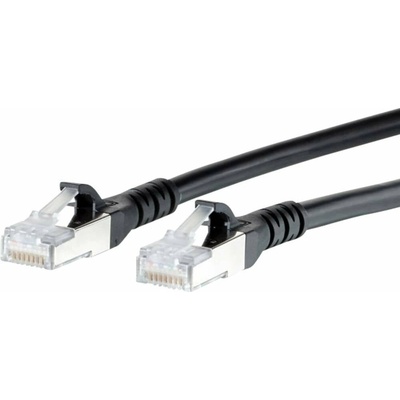 Metz Connect 1308452000-E RJ45, CAT 6A, S/FTP, 2m, černý