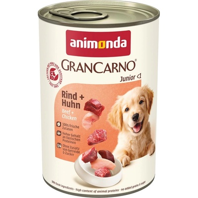 Animonda GranCarno Junior hovězí & Chicken 24 x 400 g