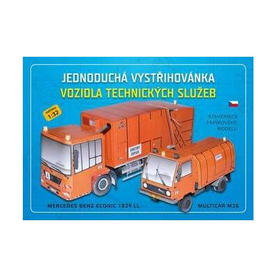 Vozidlá technických služieb - Stavebnica papierového modelu