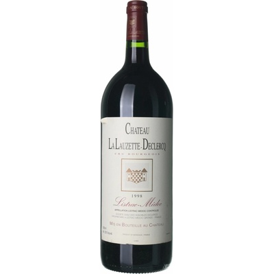 Chateau La Lauzette-Declercq Listrac Cru Bourgeois suché červené 1998 1,5 l (holá láhev)