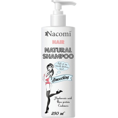 Nacomi Hair vyhladzujúci a hydratačný šampón na vlasy 250 ml