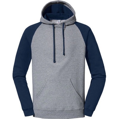 Jerzees pánska mikina JZ96CR Oxford Grey