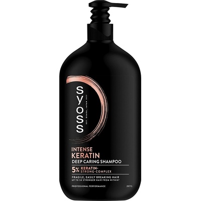 Syoss Keratin Blue Lotos posilující šampon 750 ml