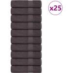 vidaXL Кърпи за баня FROGN 25 бр. Антрацит 100x150 см 360 г/м2 (136692)